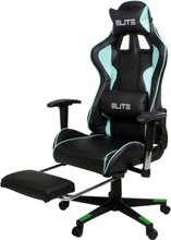 ELITE gaming stol CROSSHAIR Svart og Mintgrønn