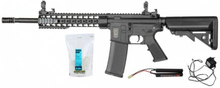 Specna Arms - F02 FLEX Elektrisk Softgunrifle - Pakke - SVART