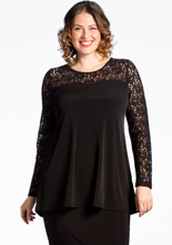 Tunic DOLCE flare lace 42/44 black