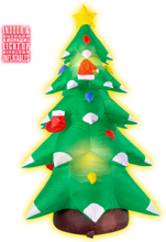 Stort Oppblåsbart Juletre med LED-Lys 183 cm