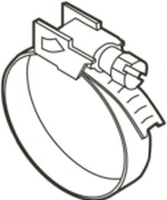 RAYCHEM Spændebånd i rustfrit stål 1¼ - 3 + 25mm t/rørdiameter 2 bånd pr.ben/gennemføring