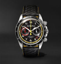 Br V2-94 R.s.18 Renault Limited Edition Chronograph 41mm Stainless Steel And Leather Watch - Black