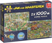 Puzzle Jan van Haasteren - Food Festival (2x1000 p