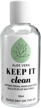 Keep It Clean Aloe Vera Antibacterial Hand Sanitizer, 50 ml Keep It Clean Handsprit