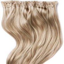 Rapunzel Of Sweden Clip-on set 7 pieces 50 cm Hair Extensions Natural Ash Blonde Mix