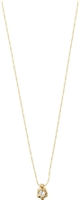 14214-2001 Belief Crystal Necklace Gold Plated
