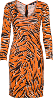 Thita Iger Tiger Med Jrsy Vnck Dresses Party Dresses Oransje French Connection