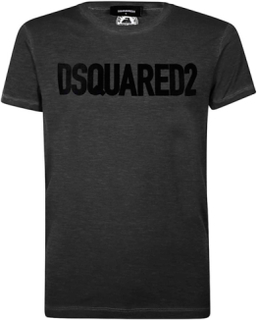 Dsquared2 Blackout Logo Tee Grey - XL