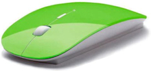 2,4 GHz Trådløs mus - Super tyndt design - Grøn