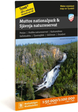 Calazo forlag Muddus Nationalpark & Sjávnja Bok Sort OneSize