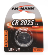 Lithium knappebatteri CR2025