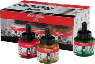 Amsterdam Ink Set – Holiday Edition