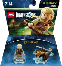 LEGO Dimensions Fun Pack Lord of the Rings: Legolas - (PlayStation 3, Xbox 360, Xbox One & WII U)