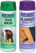 Nikwax Duo Pack-Tech Wash/TX.Direct vask & impregnering OneSize
