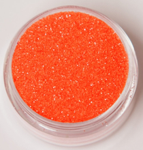 Finkornigt glitter Jelly orange