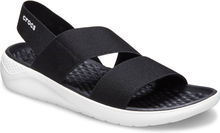 Women's LiteRide™ Stretch Sandal Musta / Valkoinen US 7