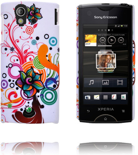 Valentine (Diverse Sirkler - Center Blomst) Sony Ericsson Xperia Ray Deksel