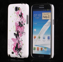 Valentine (Sorte Sommerfugler) Samsung Galaxy Note 2 Deksel