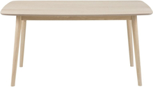 Nagano matbord 150 cm - Vitpigmenterad ek