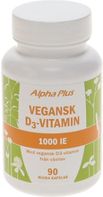 Alpha Plus D3-vitaminer Vegansk