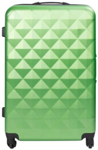Stor kuffert - Diamant grøn - Hardcase kuffert - Billig smart rejsekuffert
