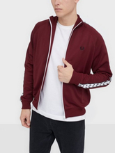 Fred Perry Taped Track Jacket Takit Tawny Port