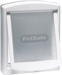 PetSafe 2-vägslucka för husdjur dörr 740 medium 26,7x22,8 cm vit 5020