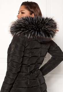 Chiara Forthi Chiara Faux Fur Collar Black / White / Brown One size