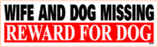 Wife and Dog Missing - Reward for Dog - Klister