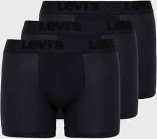Levi's Levis Men Premium Boxer Brief 3P Boxershorts Svart