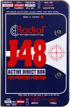 Radial J48 Phantom Powered Active Direct Box