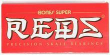 Bones Bearings - Super Reds Bearings - Silver - ONE SIZE