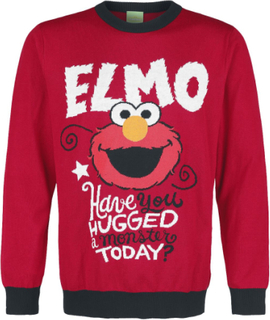 Sesam Stasjon - Elmo - Have You Hugged A Monster Today? -Julegensere - rød