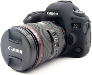 Canon EOS 6D beskyttelses deksel i myk silikon - svart