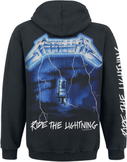 Metallica - Ride The Lightning -Hettejakke - svart