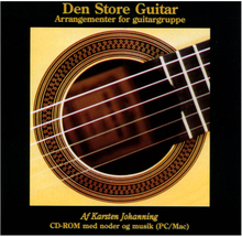 Den Store Guitar cd-rom
