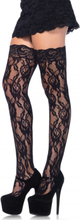 Rose Lace Stockings O/S
