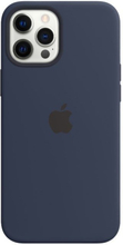 Apple Silikonskal med Magsafe till iPhone 12 Pro Max Blå