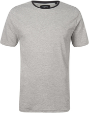 Troy Men's Elias Ringer T-Shirt - Light Grey Marl - S