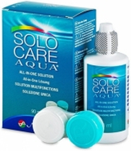 Multipurpose Contact Lens Solution Solocare Aqua (3 fl. oz.) + Antibac