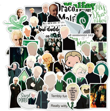 10/50Pcs/Pack Draco Malfoy Graffiti Stickers Divination Stickers For Luggage Laptop Refrigerator Motorcycle Skateboard Pegatinas