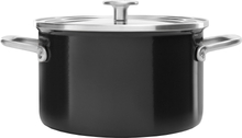 KitchenAid Cookware Collection Gryta m/lock 20 cm, svart