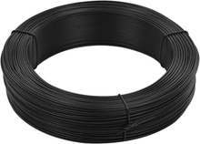 vidaXL hegnsbindetråd 250 m 0,9/1,4 mm stål antracitgrå