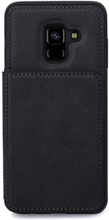 Cirafon Genuine Leather Flip Wallet Samsung Galaxy A8 (2018) Musta