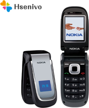 Nokia 2660 Refurbished-Original Nokia 2660 Flip 1.85' inch GSM mobile phone 2G phone with FM Radion free shipping