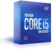 Intel Core i5-10600KF-processor (BX8070110600KF) Socket LGA1200 (Intel 400-serie chipsæt) 125W