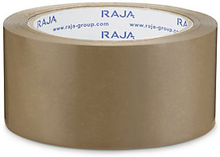 PVC-Packband RAJA, braun 50 x 100m