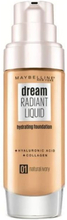 Maybelline Dream Satin Liquid Foundation& Serum 1 Natural Ivory 30ml