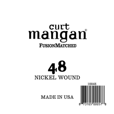 Curt Mangan 10048 løs nikkel el-gitarstreng .048