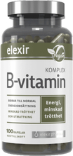 B-vitamin Komplex, 100 veg. kapslar